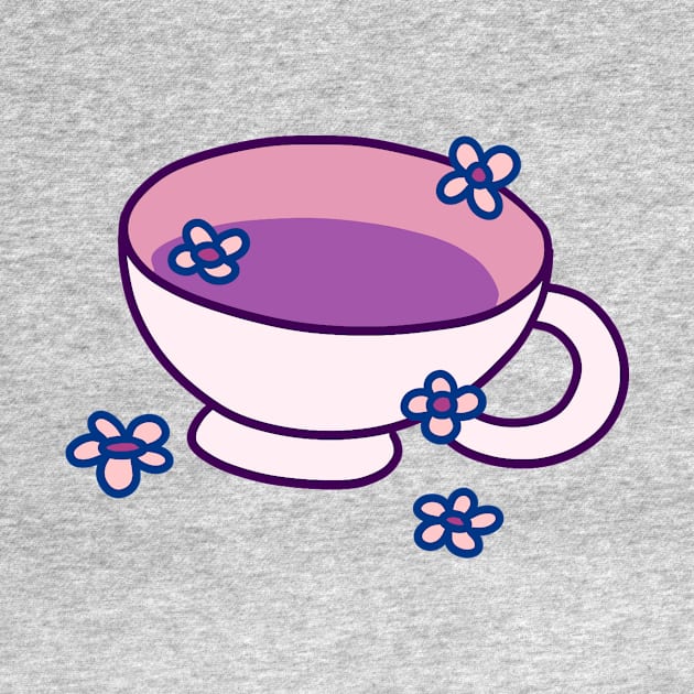 Purple Flower Tea by saradaboru